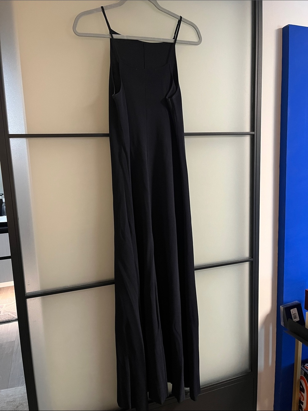Classic Navy Spaghetti-Strap Maxi Dress - Picture 2 of 4